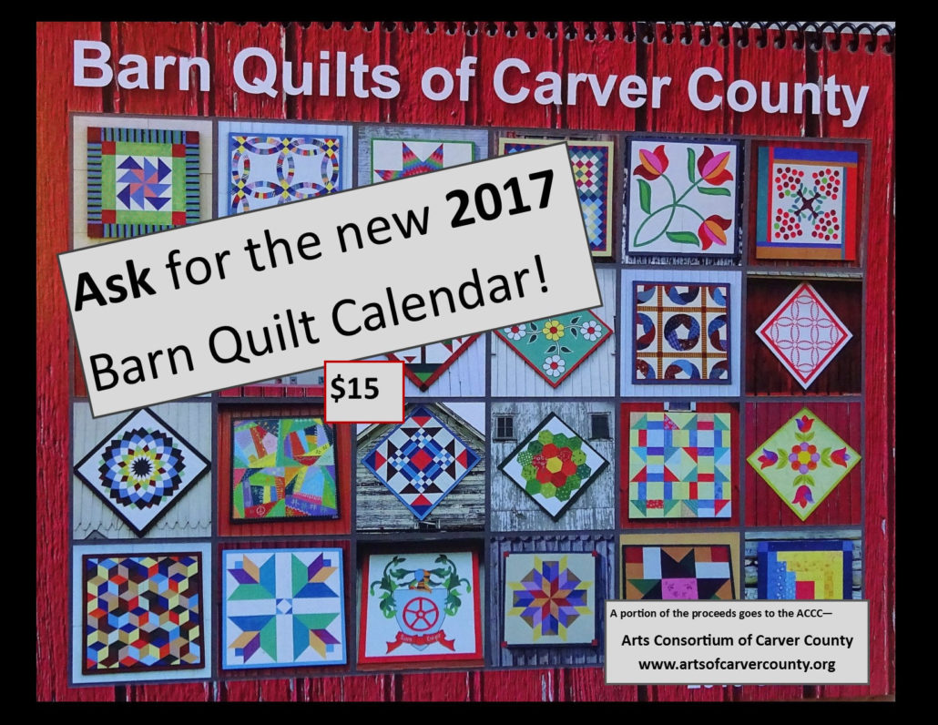 2017 Barn Quilts of Carver County Calendar