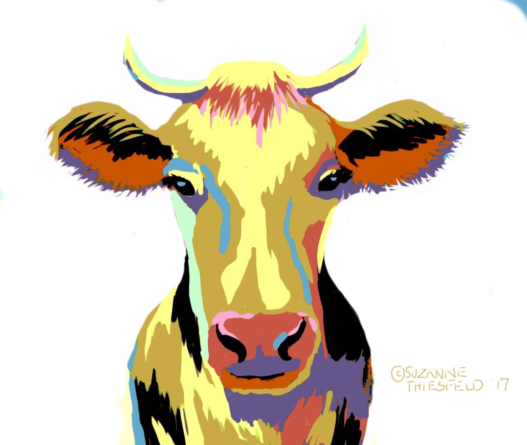 Crazy Cow Acrylic Painting Class